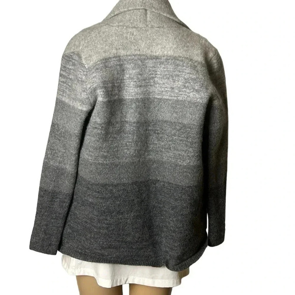 BCBG MAXAzria  cashmere wool blend cardigan, jacket,sweater,chunky,timeless,boho - Picture 6 of 16